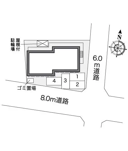 北九州市小倉北区足原２丁目 月極駐車場